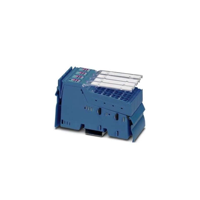 2869911 Phoenix Contact - Inline terminal - IB IL EX-IS DIO 4/NAM-PAC Inline intrinsically safe digital I/O terminal, 4 configurable input/output channels, complete with accessories