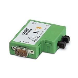 2878023 Phoenix Contact - Fiber optic adapter - IBS OPTOSUB-F/L-LK-OPC-2MBD INTERBUS fiber optic adapter, for converting the remote IN interface to fiber optics, FO output left, correction of the optical transmission power, 2 MBD