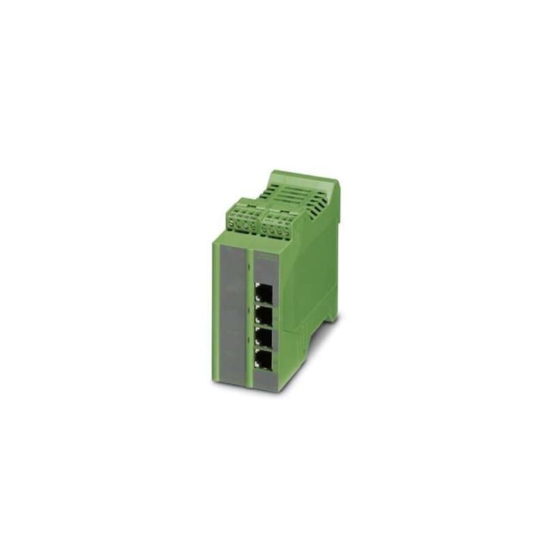 2891013 Phoenix Contact - Ethernet module - FL PSE 2TX Factoryline Power-over-Ethernet modules (PSE) for midspan power supply according to IEEE 802.3af, two PoE supply ports, no configuration required, function possible with 10 and 100 Mbps networks