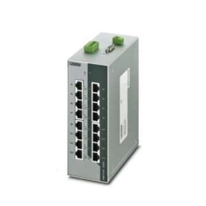 2891058 Phoenix Contact - Industrial Ethernet Switch - FL SWITCH 3016 Managed Ethernet switch with 16 RJ45 ports at 10/100 Mbps and operating temperature of -10°C  +60°C