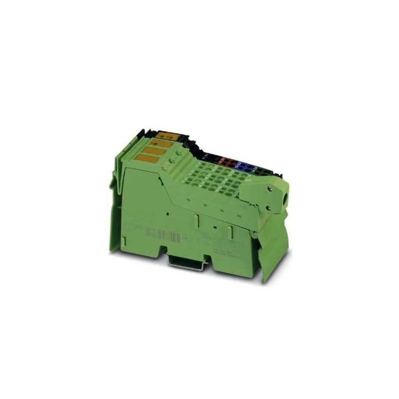 2897457 Phoenix Contact - IB IL 24 LSKIP-PAC Inline, Coupler terminal, for extending the Inline local bus, transmission speed in the local bus: 500 kbps / 2 Mbps, degree of protection: IP20, including Inline connectors and marking fields