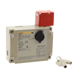 D4BL-2CRA Omron Safety door-lock switch mechanical lock 24 VDC 1NC+1NC/1NO+1NC 10 A