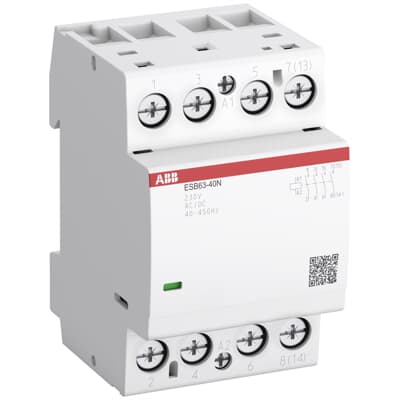 1SAE351111R0540 ABB - ESB63-40N-05 ESB63-40N-05 Modular Contactors (NO) 63 A - 4 NO - 0 NC - 240 V - Control Circuit 400 Hz