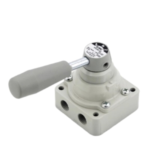 VH300-02 SMC HAND VALVE, SERIES VH, MANUAL DIRECTIONAL CONTROL, 3/8 BASE, BODY MOUNT, 3 POSITION CLOSED CENTER, RC THREAD, 1/4 INCH PORT SIZE, STANDARD