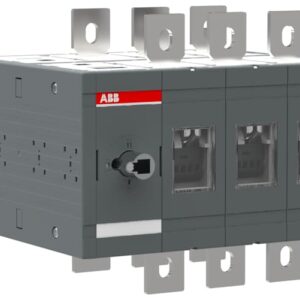 1SCA022785R4270 ABB - OT800E03C 800A, 3 pole manual change-over switch. Handle and shaft has to be ordered separately.