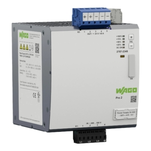 2787-2348 Wago POWER SUPPLY, PRO 2, 3-PHASE, 24 VDC OUTPUT VOLTAGE, 40 A OUTPUT CURRENT, TOPBOOST + POWERBOOST, COMMUNICATION CAPABILITY