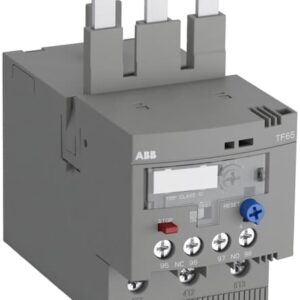 1SAZ811201R1005 ABB - TF65-53 TF65-53 Thermal Overload Relay 44 ... 53 A. The TF65-53 thermal overload relay is an economic electromechanical protection device for the main circuit. It offers reliable and fast protection for motors in the event of overload or phase failure. The device has trip class 10.