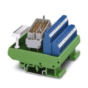 2900112 Phoenix Contact - Interface module - UMK- EC56/25/EX -R Interface module, connection 1: Screw connection 25-position, connection 2: ELCO connector 1x 25-position (Pin strip type 8016 (EEx i protection), right)
