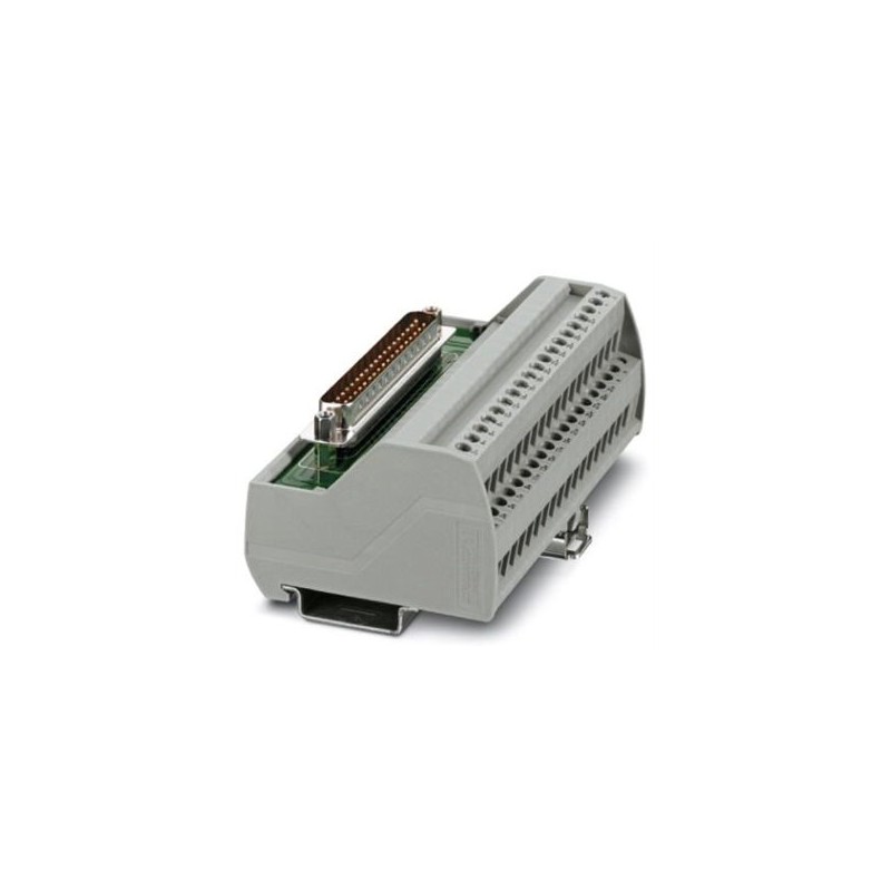 2900786 Phoenix Contact - Interface module - VIP-2/SC/D37SUB/M/SO VARIOFACE module, with screw connection and male D-SUB miniature pin strip, for mounting on NS 35 rails, 37-pos.