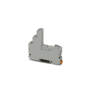 2900930 Phoenix Contact - Relay base - RIF-1-BSC/2X21 RIF-1... relay base, for miniature power relay with 1 or 2 changeover contacts or identical solid-state relays, screw connection, plug-in option for input/interference suppression modules, for mounting on NS 35/7,5