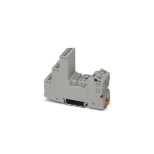 2900932 Phoenix Contact - Relay base - RIF-2-BSC/4X21 RIF-2... relay base, for industrial relay with 2 or 4 changeover contacts, screw connection, plug-in option for input/interference suppression modules, for mounting on NS 35/7,5