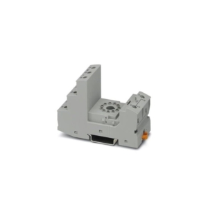 2900936 Phoenix Contact - Relay base - RIF-3-BSC/3X21 RIF-3... relay base, for octal relay with 3 changeover contacts, screw connection, plug-in option for input/interference suppression modules, for mounting on NS 35/7,5