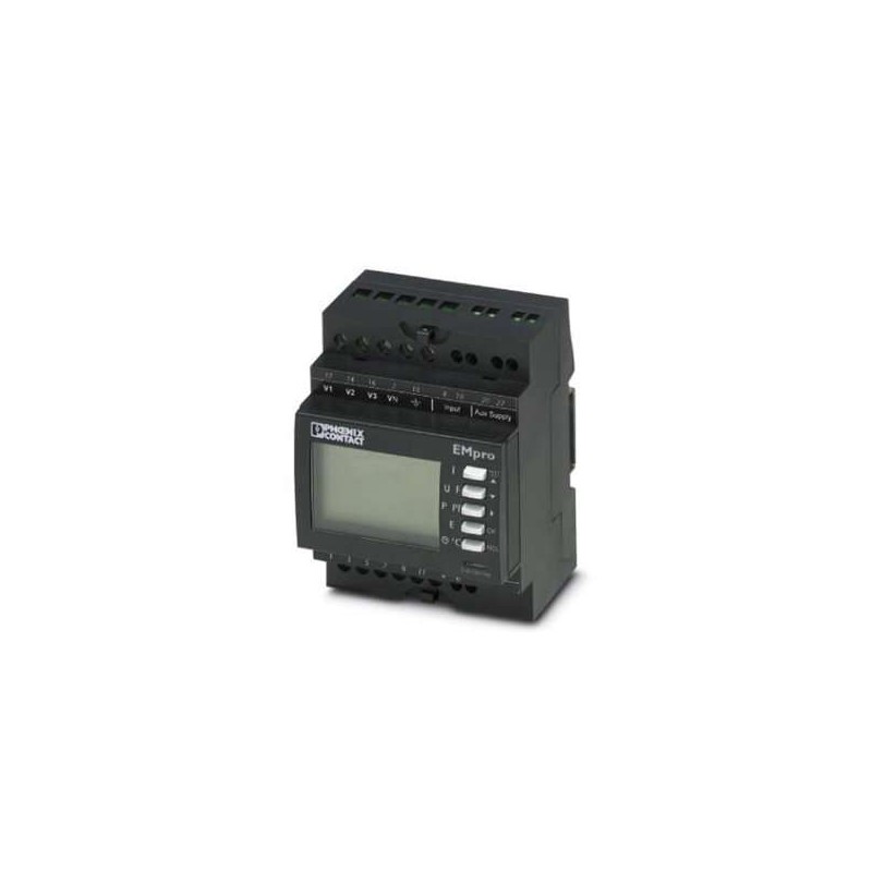 2901362 Phoenix Contact - Measuring instrument - EEM-MA200 Energy measurement device to measure electrical parameters in low voltage installations up to 500 V, acquisition of total harmonic oscillations