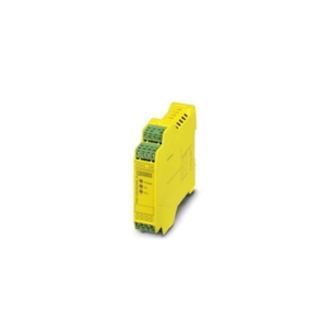 2901431 Phoenix Contact - Safety relays - PSR-SPP-230AC/ESAM2/3X1/1X2/B Safety relay for emergency stop and safety door up to SIL 1, SIL CL 1, Cat. 1, PL c, depending on the application up to SIL 3, SIL CL 3, Cat. 4, PL e, single-channel operation, 3 enabling current paths, nominal input voltage of 230 V AC/DC, plug-in spring-cage terminal block