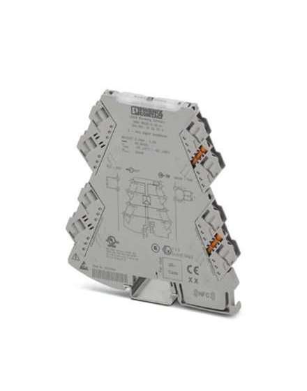 2902000 Phoenix Contact - Signal conditioner - MINI MCR-2-I0-U 3-way signal conditioner with plug-in connection technology for the electrical isolation of analog signals. Input signal: 0 20 mA, output signal: 0 10 V, screw connection technology