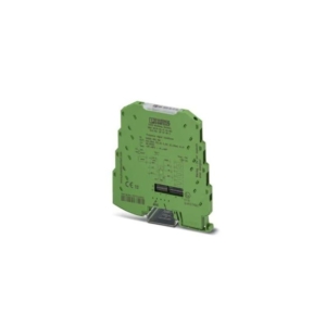 2902832 Phoenix Contact - Frequency transducer - MINI MCR-SL-F-UI-NC The configurable frequency transducer is suitable for the connection of NAMUR proximity sensors as well as for sensors with NPN and PNP outputs. Configurable via DIP switch and teach-in wheel. Screw connection, standard configuration.