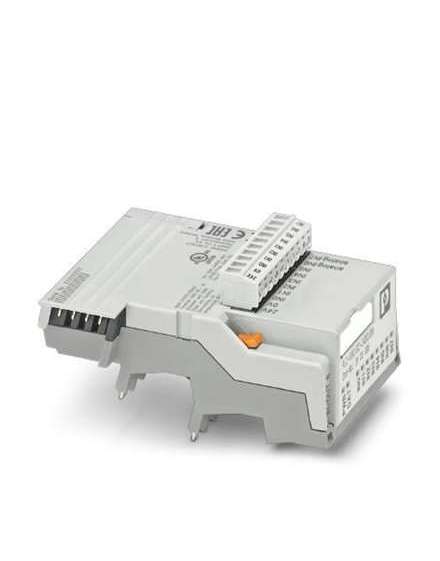 2903095 Phoenix Contact - PLC-V8C/SC-24DC/EM PLC logic extension logic module with 16 I/Os for plug-in connection to 8 PLC-INTERFACE terminal blocks for extending the basic module (a maximum of two extension modules can be connected to a basic module), screw connection