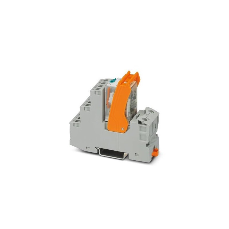 2903319 Phoenix Contact - RIF-2-RSC-LDP-125DC/4X21 Pre-assembled relay module with screw connection, consisting of: relay base, power contact relay, and retaining bracket. Contact type: 4 changeover contacts. Input voltage: 125VDC