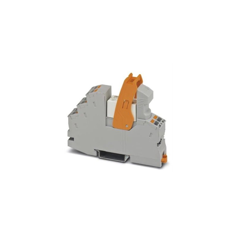 2903340 Phoenix Contact - Relay Module - RIF-1-RPT-LV-120AC/1X21 Pre-assembled relay module with push-in connection, consisting of: relay base, power contact relay, plug-in display/suppressor module, and retaining bracket. Contact type: 1 PDT. Input voltage: 120 V AC