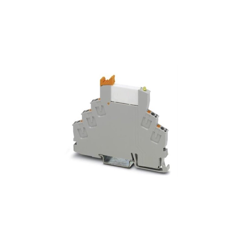 2903368 Phoenix Contact - Relay Module - RIF-0-RPT-24DC/21AU Pre-assembled relay module with push-in connection, consisting of: relay base with ejector and multi-layer gold contact relay. Contact type: 1 PDT. Input voltage: 24 V DC