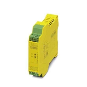 2903583 Phoenix Contact - Extension module - PSR-SCP-24DC/URML4/3X1/1X2/B Single or two-channel contact extension for OSSD signals (e.g., light grid), 3 N/O contacts, 1 N/C contact, up to Cat. 4 PL e according to EN ISO 13849, SIL 3 according to EN 62061, plug-in screw terminal blocks, width: 22.5 mm