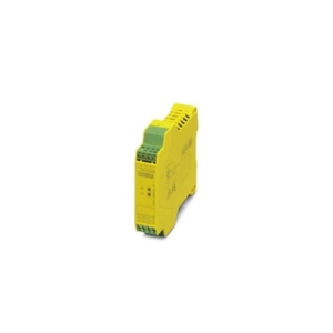 2903584 Phoenix Contact - Extension module - PSR-SPP-24DC/URML4/3X1/1X2/B Single or two-channel contact extension for OSSD signals (e.g., light grid), 3 N/O contacts, 1 N/C contact, up to Cat. 4 PL e according to EN ISO 13849, SIL 3 according to EN 62061, plug-in spring-cage terminal block, width: 22.5 mm