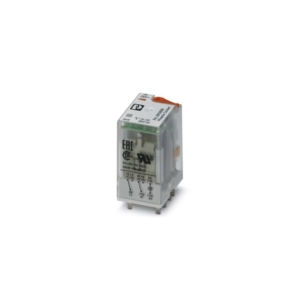 2903668 Phoenix Contact - Single relay - REL-IR2/L-230AC/2X21 Plug-in industrial relay with power contacts, 2 PDTs, test key, status LED, mechanical switch position indicator, input voltage: 230 V AC