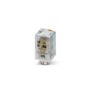 2903692 Phoenix Contact - Single relay - REL-OR2/L-230AC/2X21 Pluggable octal relay with power contacts, 2 PDT, test button, mechanical switching position indication, coil voltage 230 V AC