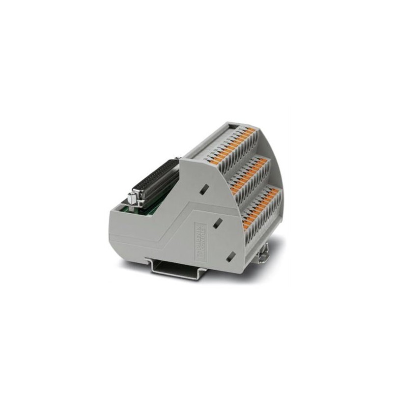 2903784 Phoenix Contact - VIP-3/PT/D37SUB/F VARIOFACE module, with push-in connections and D-SUB 37 socket connector, for mounting on NS 35 rails