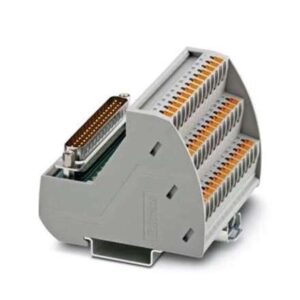2904261 Phoenix Contact - Interface module - VIP-3/PT/D37SUB/M/LED VARIOFACE module, with push-in connections and D-SUB pin strip, for mounting on NS 35 rails, with LED, 37-pos.