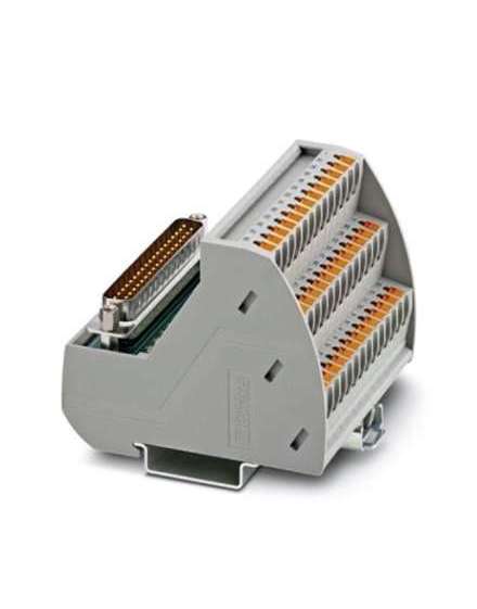 2904261 Phoenix Contact - Interface module - VIP-3/PT/D37SUB/M/LED VARIOFACE module, with push-in connections and D-SUB pin strip, for mounting on NS 35 rails, with LED, 37-pos.