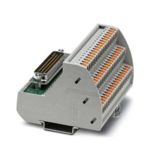 2904262 Phoenix Contact - Interface module - VIP-3/PT/D50SUB/M/LED VARIOFACE module, with push-in connections and D-SUB miniature pin strip, for mounting on NS 35 rails, with LED, 50-pos.