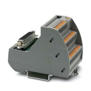 2904265 Phoenix Contact - Interface module - VIP-3/PT/D25SUB/F/LED VARIOFACE module, with push-in connections and D-SUB miniature socket strip, for mounting on NS 35 rails, with LED, 25-pos.