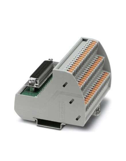2904267 Phoenix Contact - Interface module - VIP-3/PT/D50SUB/F/LED VARIOFACE module, with push-in connections and D-SUB bminiature socket strip, for mounting on NS 35 rails, with LED, 50-pos.