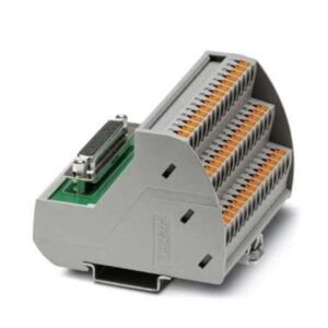 2904274 Phoenix Contact - Interface module - VIP-3/PT/HD44SUB/F VARIOFACE module, with push-in connections and high density D-SUB miniature socket-strip, for mounting on NS 35 rails, no. of pos.: 44