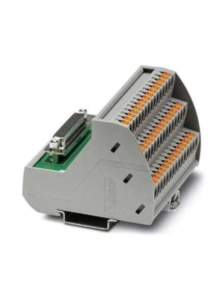 2904274 Phoenix Contact - Interface module - VIP-3/PT/HD44SUB/F VARIOFACE module, with push-in connections and high density D-SUB miniature socket-strip, for mounting on NS 35 rails, no. of pos.: 44