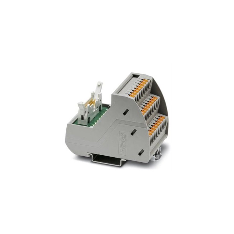 2904281 Phoenix Contact - Passive module - VIP-3/PT/FLK14/8IM/LED/PLC VARIOFACE sensor module, for connecting 8 pnp sensors, with LED