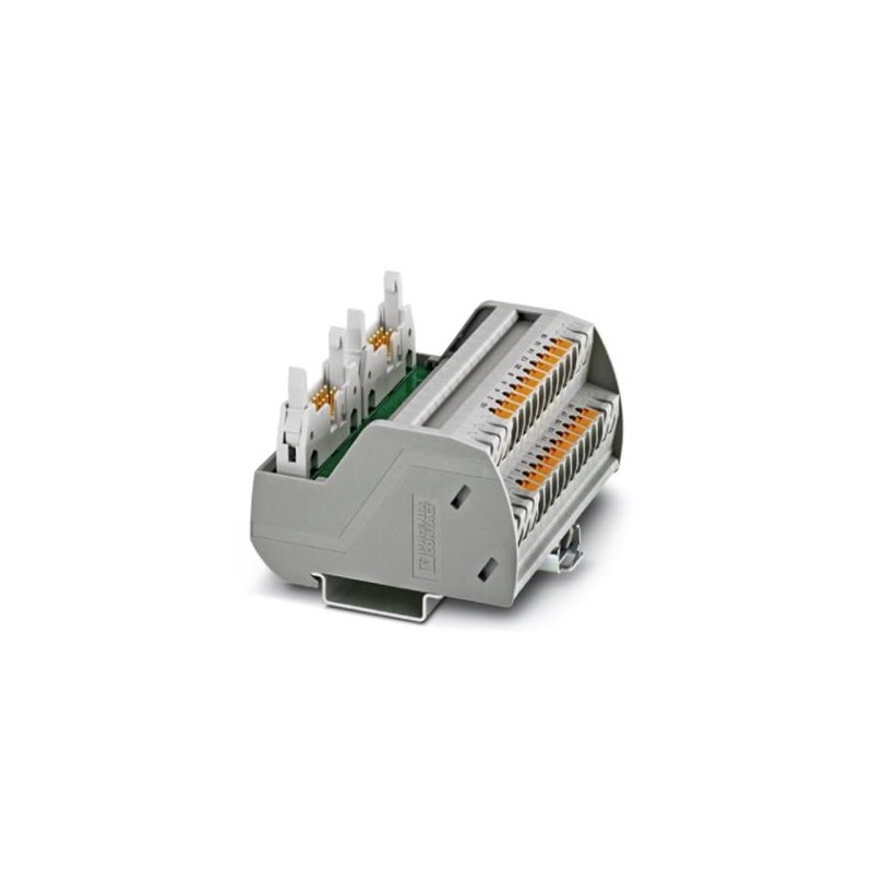 2904288 Phoenix Contact - Passive module - VIP-2/PT/2FLK14/AB-1756 VARIOFACE COMPACT LINE interface module for Allen-Bradley ControlLogix systems with ControlLogix-specific labeling; number of positions: 2 x 14; module width: 82.5mm