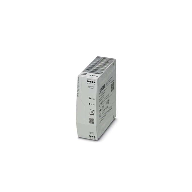 2904372 Phoenix Contact - Power supply unit - UNO-PS/1AC/24DC/240W Primary-switched UNO power supply for DIN rail mounting, input: single-phase, output: 24 V DC/240 W