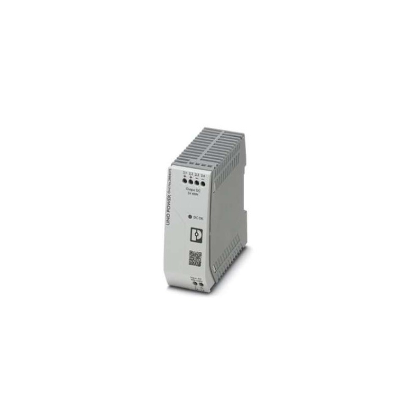 2904375 Phoenix Contact - Power supply unit - UNO-PS/1AC/ 5DC/ 40W Primary-switched UNO POWER power supply for DIN rail mounting, input: 1-phase, output: 5 V DC/40 W