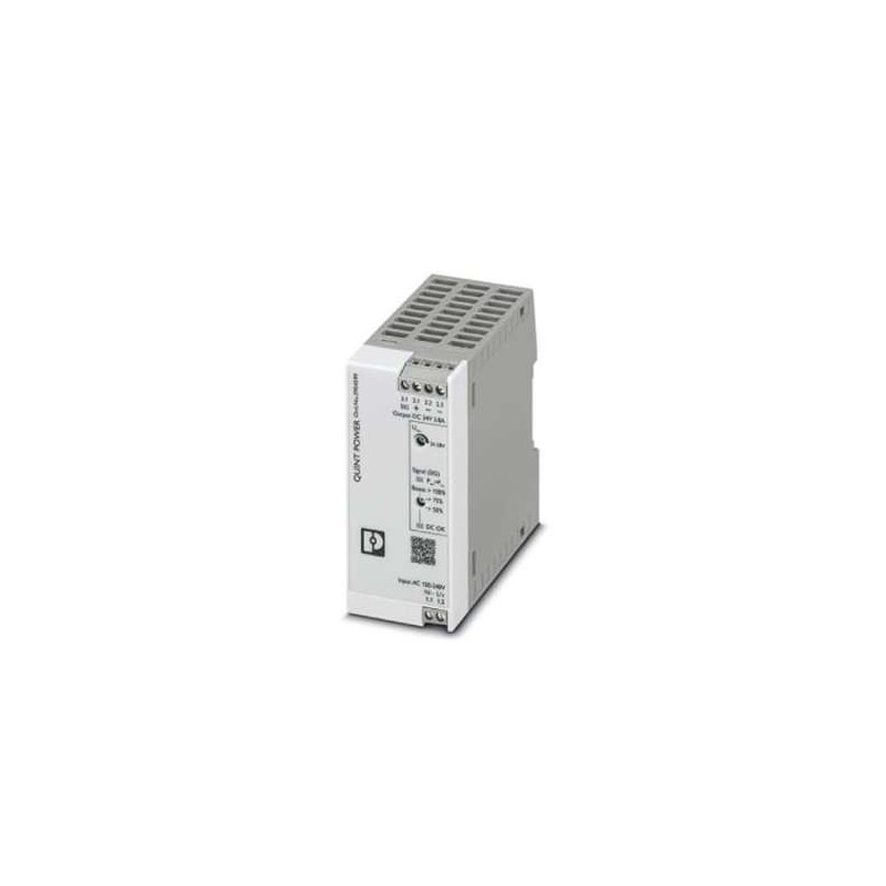 2904599 Phoenix Contact - Power supply unit - QUINT4-PS/1AC/24DC/3.8/SC Primary-switched power supply unit, QUINT POWER, Screw connection, DIN rail mounting, input: 1-phase, output: 24 V DC / 3.8 A