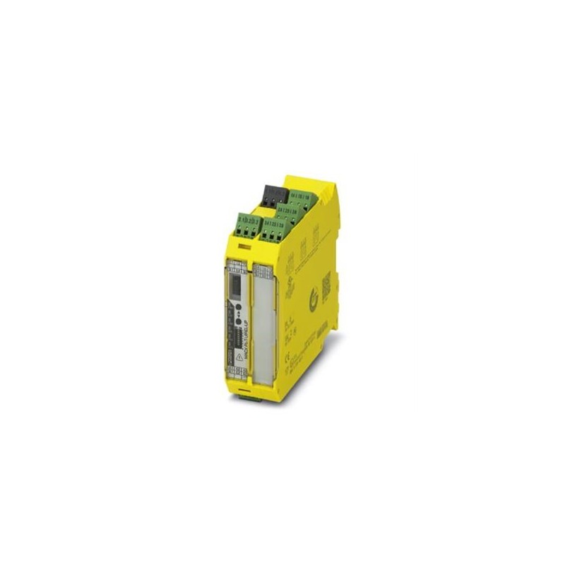 2904903 Phoenix Contact - Temperature measuring transducer - MACX PL-T-UIREL-UP-SP Freely programmable temperature transducer with analog output and 3 limit value relays, standard configuration, resistance thermometer in 2-, 3-, or 4-conductor technology, thermocouples, spring-cage connection, PLd. Replacement part: 2811828 MACX MCR-T-UIREL-UP-SP.