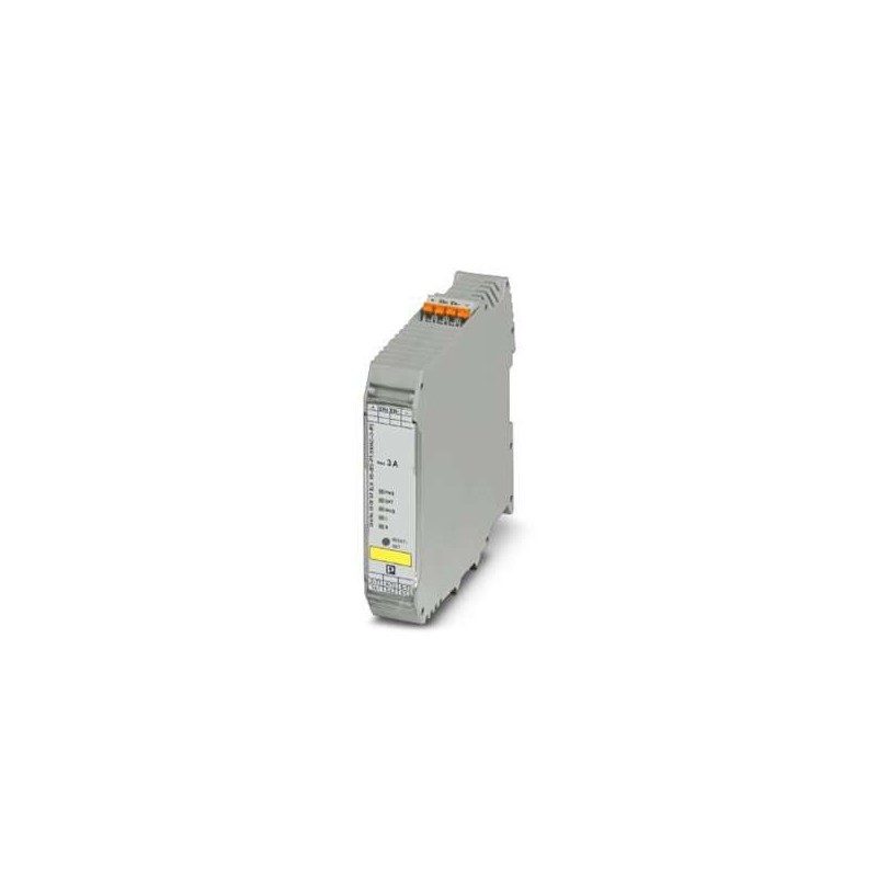 2905139 Phoenix Contact - Hybrid motor starter - ELR H5-IES-PT/500AC-3-IFS Networkable hybrid motor starter for reversing 3~ AC motors up to 500 V AC and 3 A output current, with adjustable overload shutdown, emergency stop function to SIL 3 / PL e and push-in connection, DIN rail connector provided.