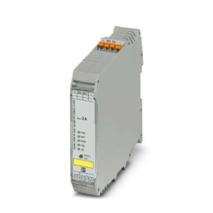 2905142 Phoenix Contact - Hybrid motor starter - ELR H3-IES-PT/500AC-3-IFS Networkable hybrid motor starter for starting 3 AC motors up to 500 V AC, output current: 3 A, emergency stop function, adjustable overload shutdown, and Push-in connection, DIN rail connector provided