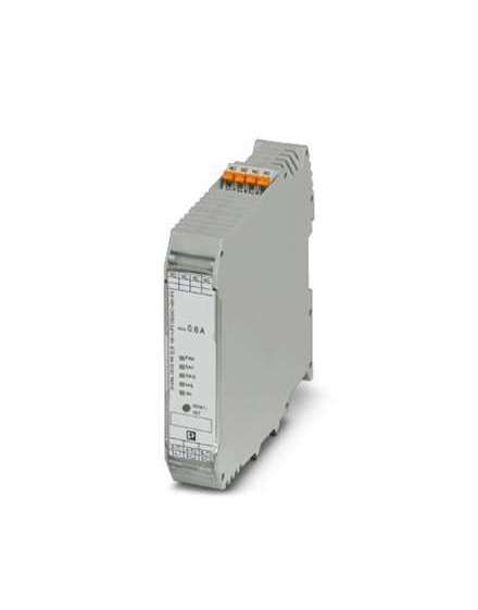 2905144 Phoenix Contact - Hybrid motor starter - ELR H5-I-PT/500AC-06-IFS Networkable hybrid motor starter for reversing 3~ AC motors up to 500 V AC, output current: 0.6 A, adjustable overload shutdown, and Push-in connection, DIN rail connector provided.