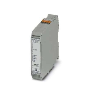 2905146 Phoenix Contact - Hybrid motor starter - ELR H5-I-PT/500AC-3-IFS Networkable hybrid motor starter for reversing 3~ AC motors up to 500 V AC, output current: 3 A, adjustable overload shutdown, and Push-in connection, DIN rail connector provided.