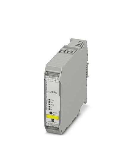 2905151 Phoenix Contact - Hybrid motor starter - ELR H5-IES-SC/500AC-06-IFS Networkable hybrid motor starter for reversing 3~ AC motors up to 500 V AC, and 0.6 A output current, with adjustable overload shutdown, emergency stop function to SIL 3/PL e and screw connection, DIN rail connector provided.