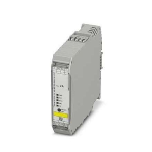 2905156 Phoenix Contact - Hybrid motor starter - ELR H3-IES-SC/500AC-9-IFS Networkable hybrid motor starter for starting 3~ AC motors up to 500 V AC, output current: 9 A, emergency stop function, adjustable overload shutdown, and screw connection, DIN rail connector provided.