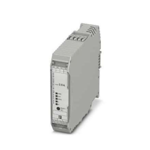 2905157 Phoenix Contact - Hybrid motor starter - ELR H5-I-SC/500AC-06-IFS Networkable hybrid motor starter for reversing 3~ AC motors up to 500 V AC, output current: 0.6 A, adjustable overload shutdown, and screw connection, DIN rail connector provided.