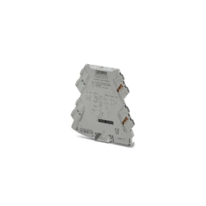 2905249 Phoenix Contact - MINI MCR-2-TC-UI-PT Configurable temperature transducer with plug-in connection technology for connecting thermocouples. Configurable via DIP switch or software. Push-in connection technology, standard configuration
